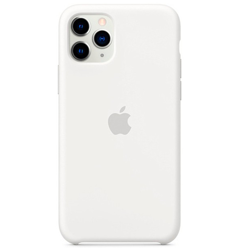 

Чехол Silicone case (AAA) для Apple iPhone 11 Pro (5.8"), Белый / white