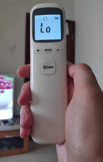 Термометр безконтактный CK-T1502 / измерения температуры тела / поверх