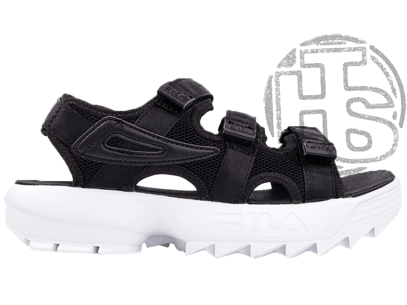 

Мужские сандалии Fila Disruptor 2 Sandal Black White FS1HTZ3082X 44, Черный