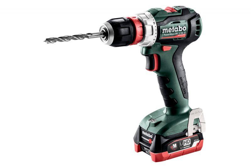 

Аккумуляторный шуруповерт Metabo PowerMaxx BS 12 BL Q LiHD 2x4.0 Ач