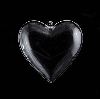 Пластикова форма Santi "Серце" 10см, 5 шт/уп