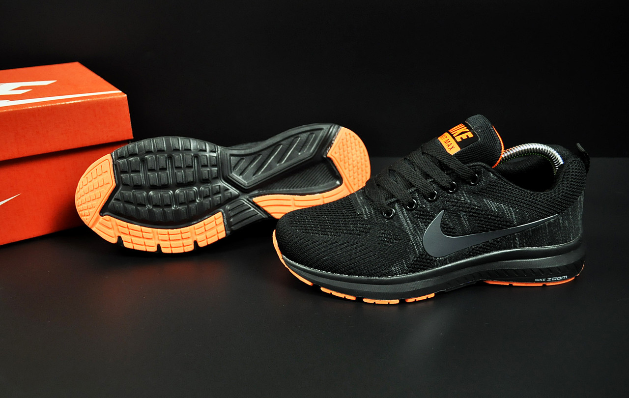 

Кроссовки женские Nike Zoom Flykit Max черные, Найк Зум, дышащий материал, прошиты. Код KR-20780 36