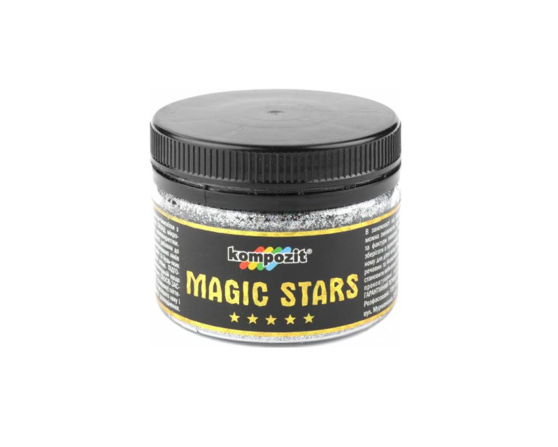 

Пигмент-металлик полиэфирный KOMPOZIT MAGIC STARS декоративный бриллиант 60гр