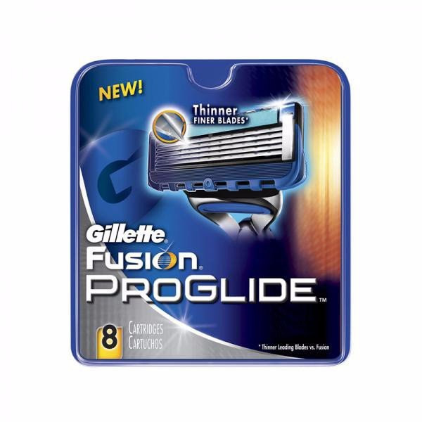 Картриджи Gillette Fusion ProGlide 8's (восемь картриджей в упаковке)