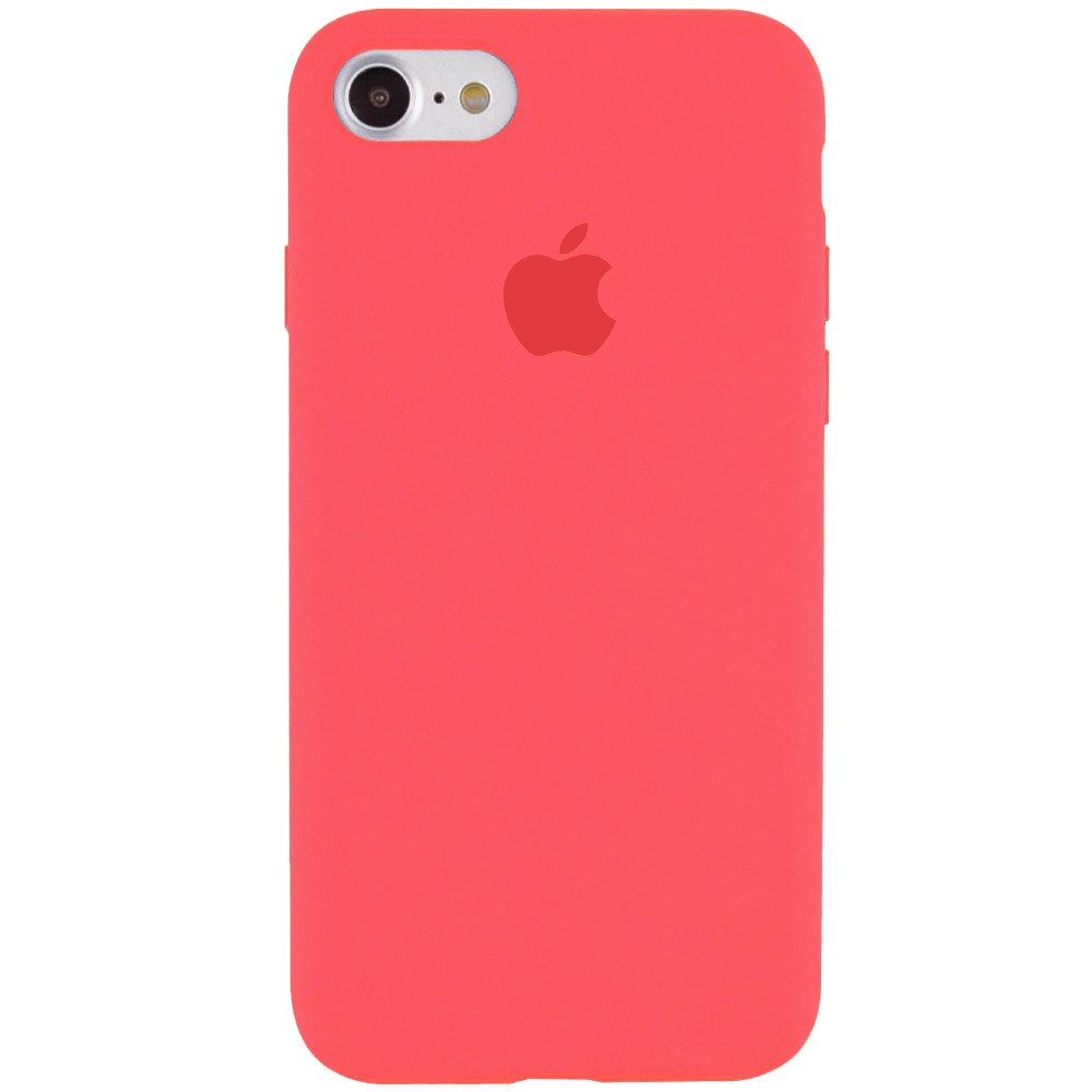 

Чехол Silicone Case Full Protective (AA) для Apple iPhone 6/6s (4.7"), Арбузный / watermelon red