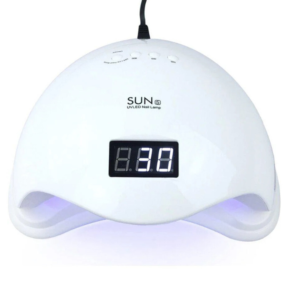 

УФ-лампа для маникюра LED+UV SUN-5 48W