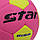 Мяч для гандбола Outdoor покрытие вспененная резина STAR JMC002 (PU, р-р 2, розовый-желтый), фото 2