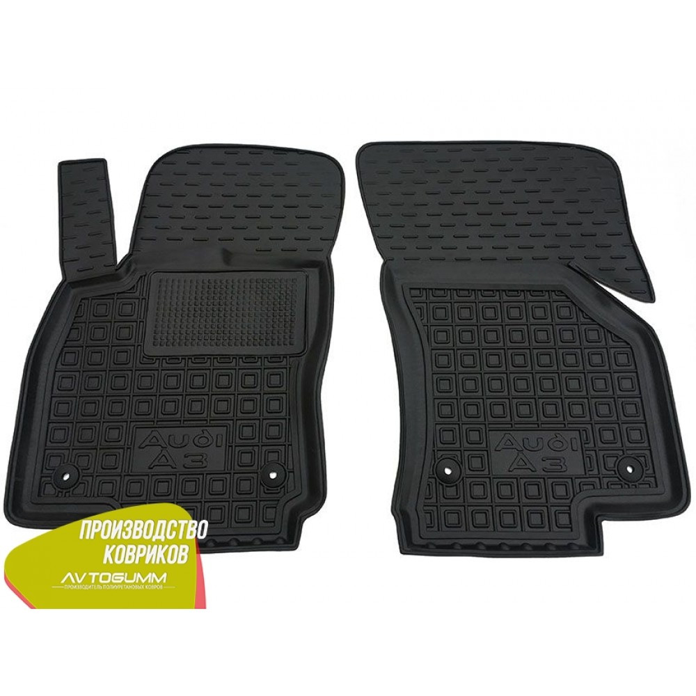 

Передние коврики в автомобиль Audi A3 2012- (Avto-Gumm), Черный