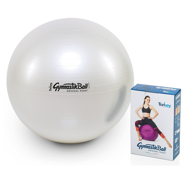 

Мяч 75 см Gymnastik Ball Maxafe белый L 105