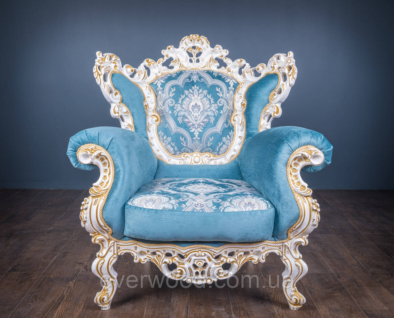 фото Мебель Барокко, кресло в стиле Барокко Мадонна, производство Украина, в наличии