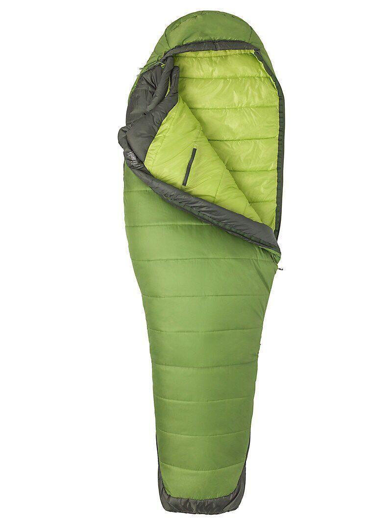 

Спальний мішок Marmot wm's Trestles Elite Eco 30 Wheatgrass/Crocodile Left Zip Green (MRT 38300.4840-LZ)