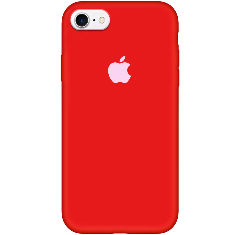 

Чехол Silicone Case Full Protective (AA) для Apple iPhone 6/6s (4.7") Красный / Dark Red