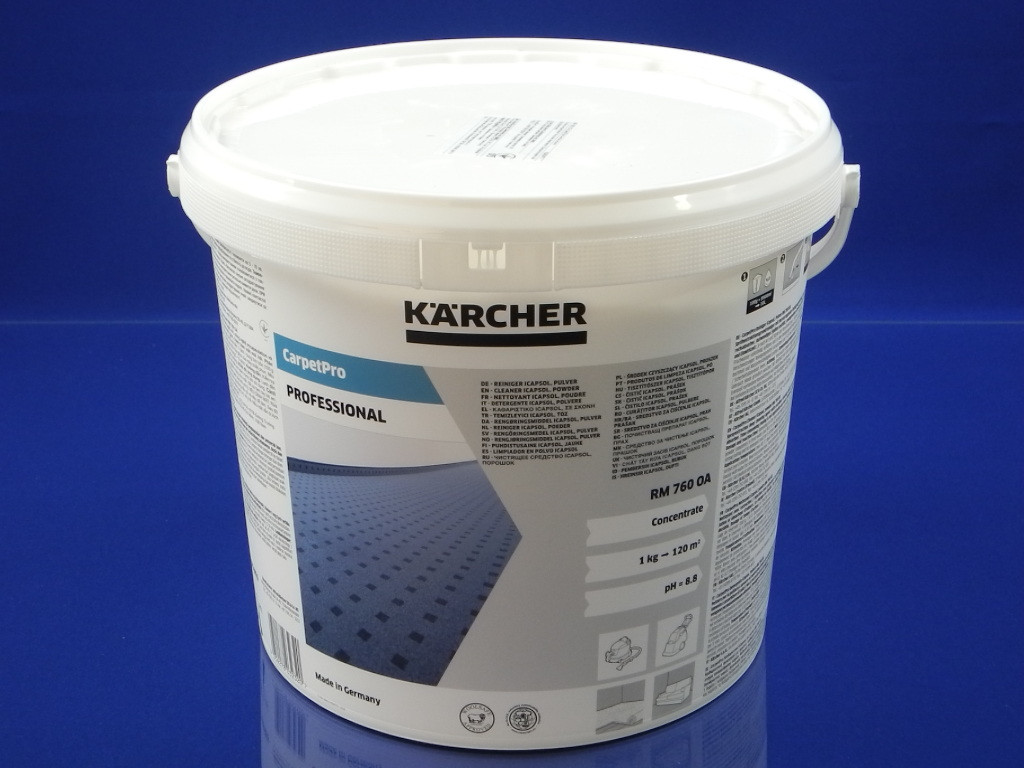 

Профессиональное порошковое средство для чистки ковров KARCHER (6.295-847.0)