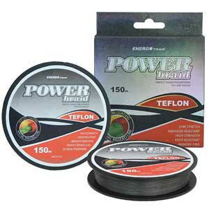 

Шнур Energofish ET Power Braid X8 Teflon Coated 150 м 0.35 мм 31.5 кг Dark Grey (30900035), Темно-серый