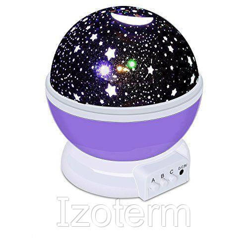 

Ночник шар проектор звездное небо Star Master Dream QDP01 Purple