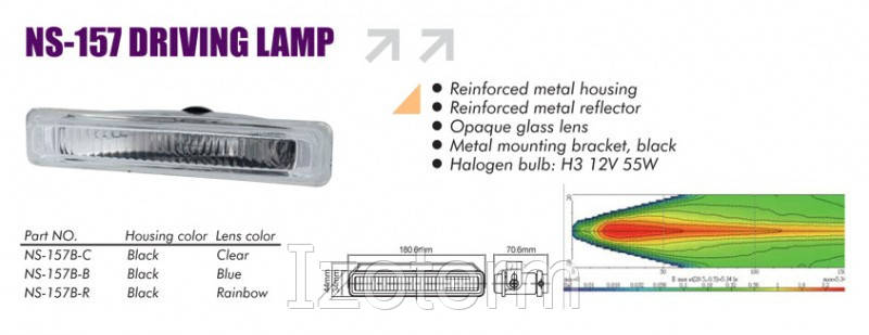 

Фары SIRIUS 157 B-C Taiwan (пара)