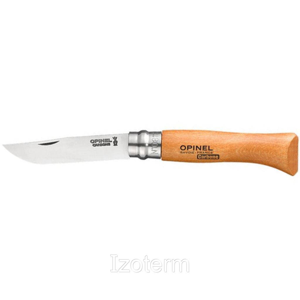 

Нож Opinel №8 Carbone VRN, в блистере (402)