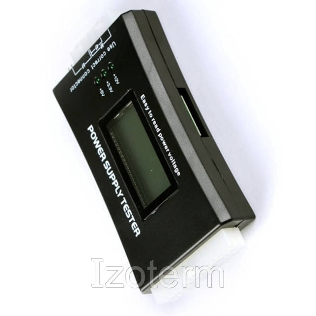 

Тестер блоков питания ATX, BTX, ITX, PSU с LCD