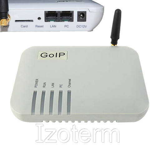 

VoIP GSM шлюз GoIP 1 канал SIP H.323