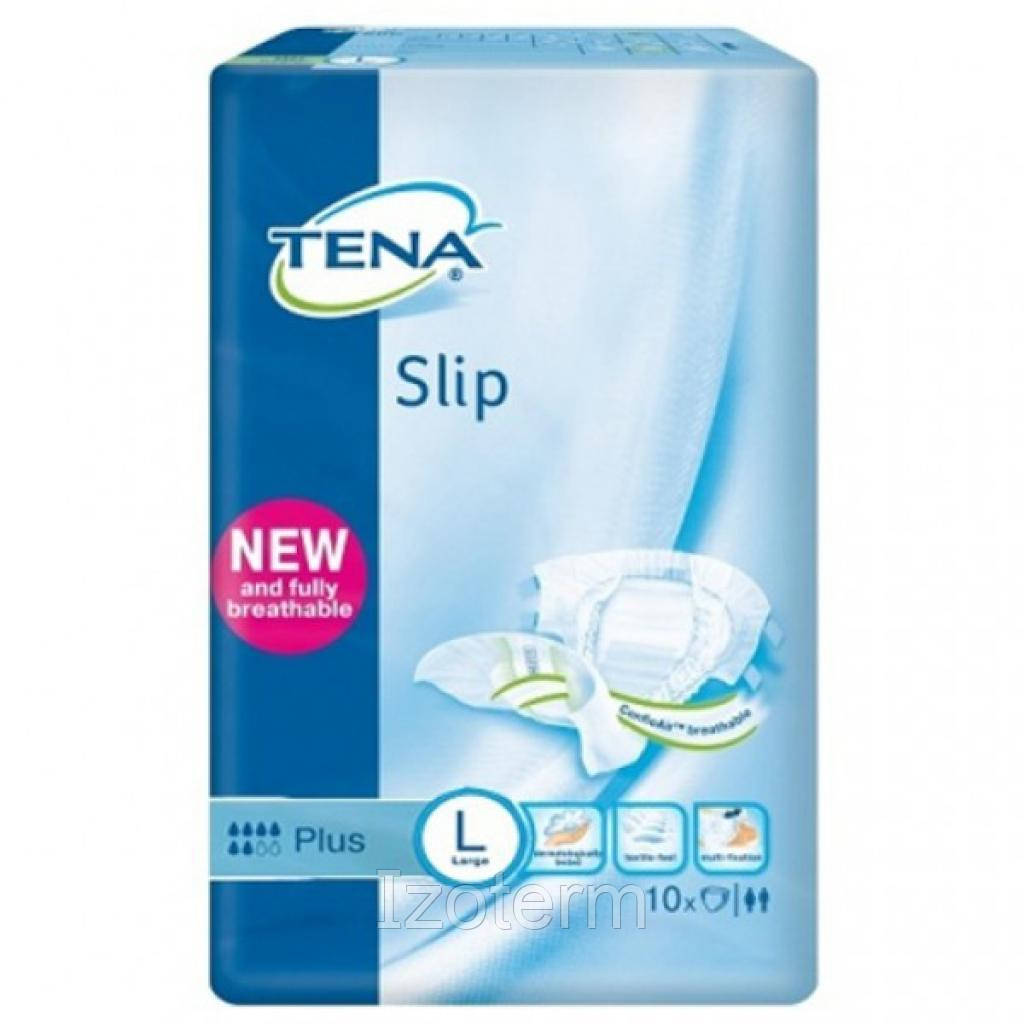 

Подгузники для взрослых Tena Slip Plus Large дышащие 10 шт (7322541118741)