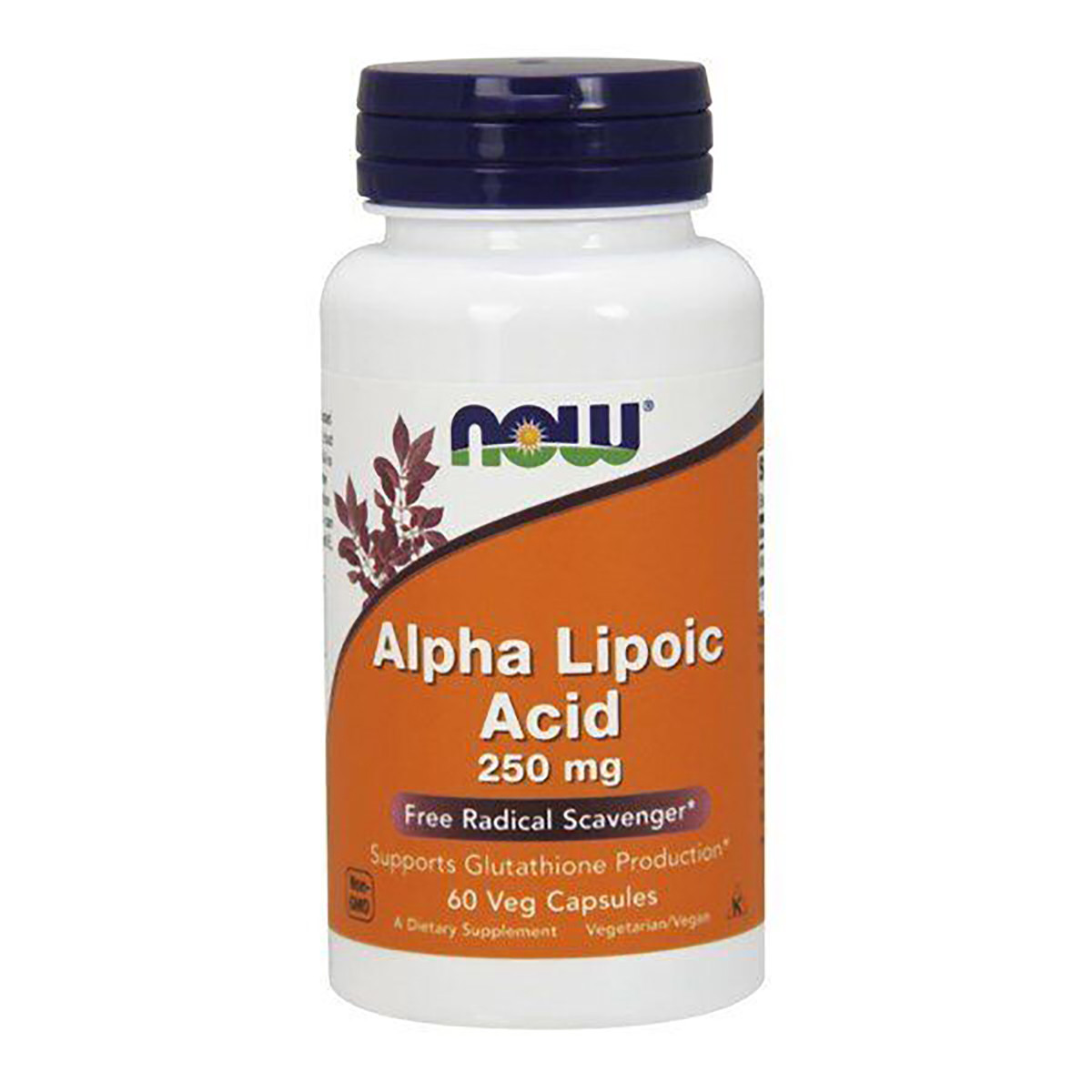 

Альфа-липоевая кислота 250 мг, Alpha Lipoic Acid, Now Foods, 60 капсул