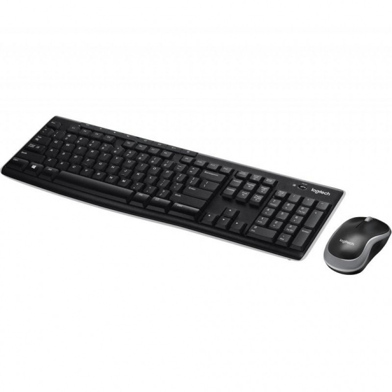 

Набор клавиатура + мышь Logitech MK270 Wireless Keyboard Mouse Combo (K270 + M185) Уценка