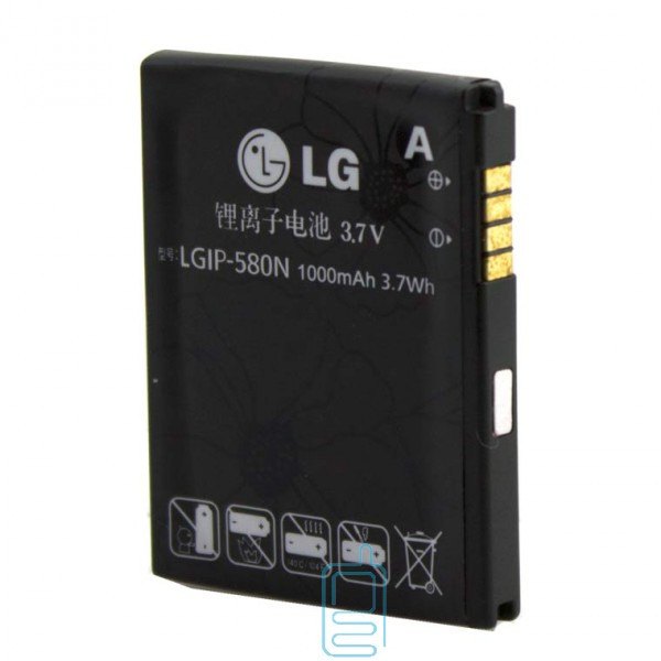 

Аккумулятор LG LGIP-580N 1000 mAh SV800 AAAA/Original тех.пакет