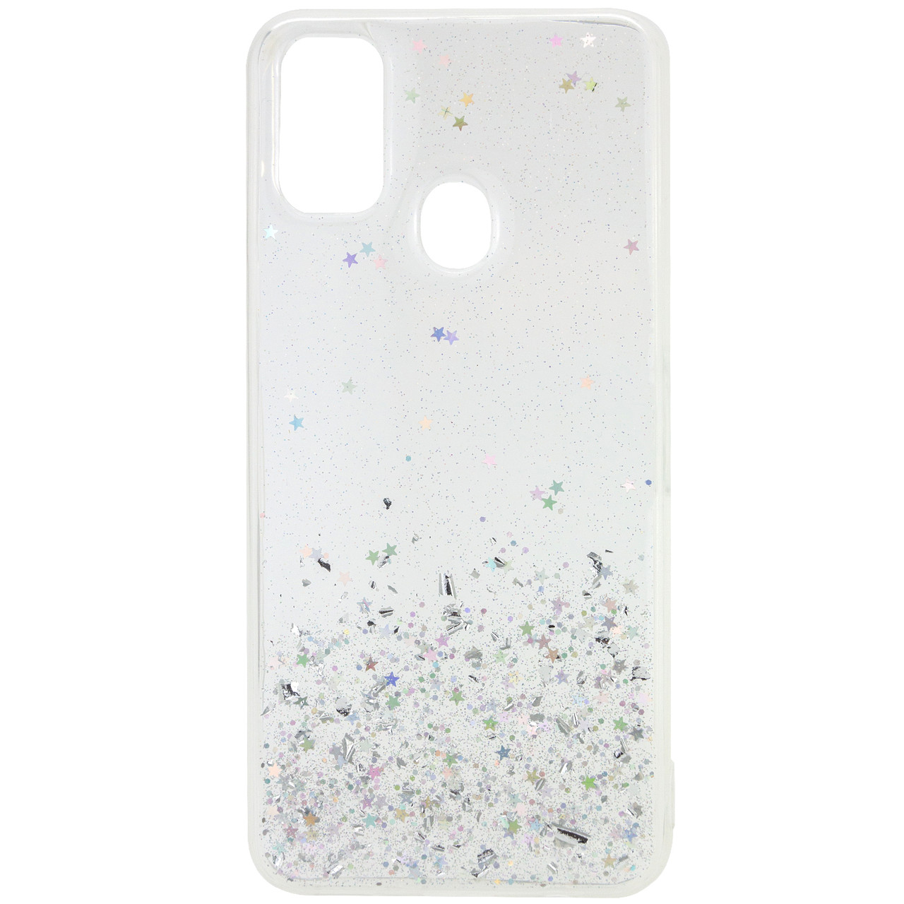 

TPU чехол Star Glitter для Samsung Galaxy M30s / M21, Прозрачный