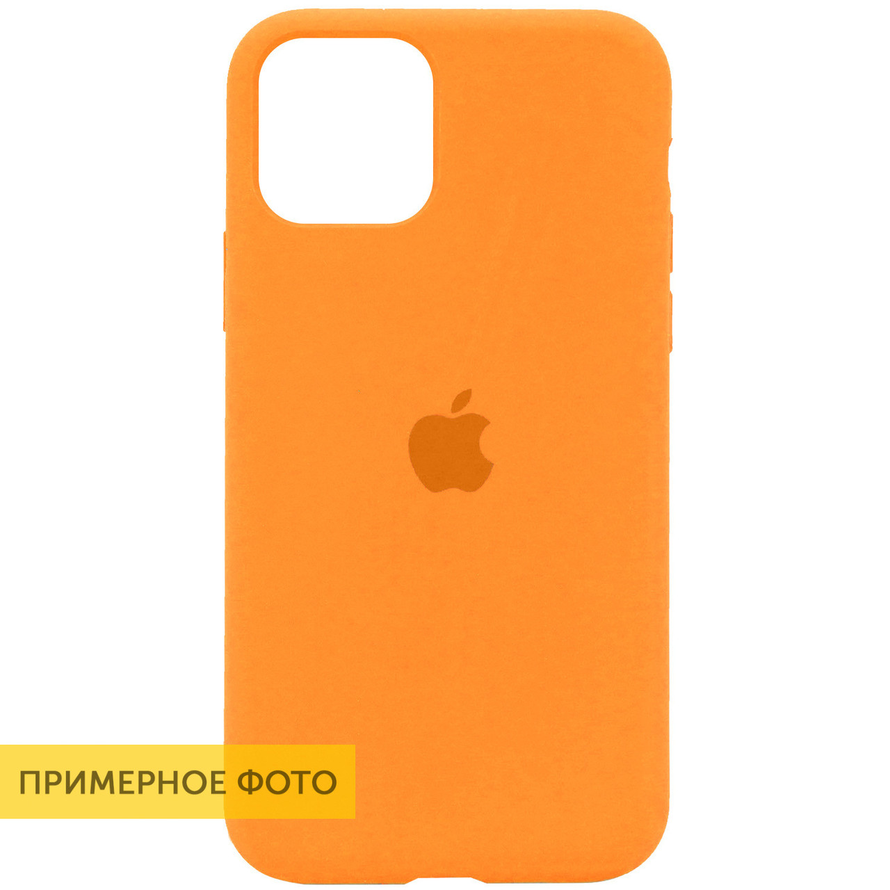 

Чехол Silicone Case Full Protective (AA) для Apple iPhone X (5.8") / XS (5.8"), Оранжевый / papaya