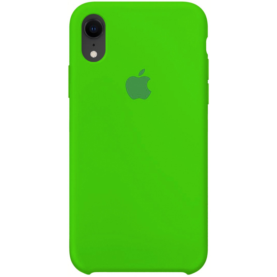 

Чехол Silicone Case (AA) для Apple iPhone XR (6.1"), Зеленый / green