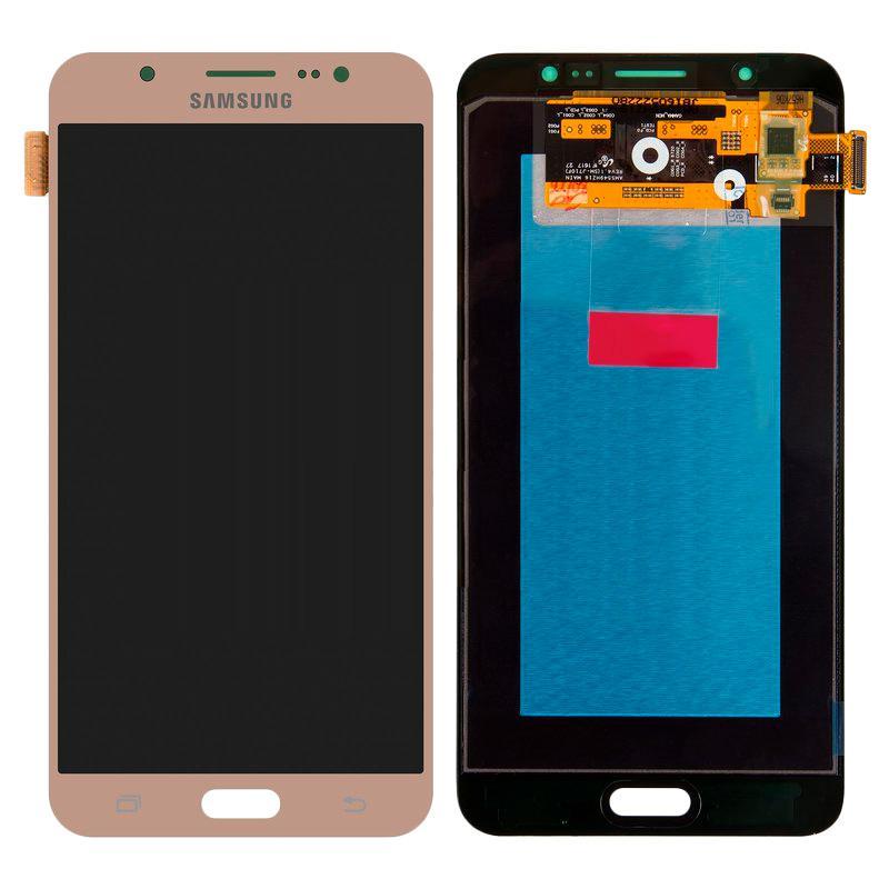 

LCD Samsung J710H/J7-2016 + touch Gold (100% Service OR)