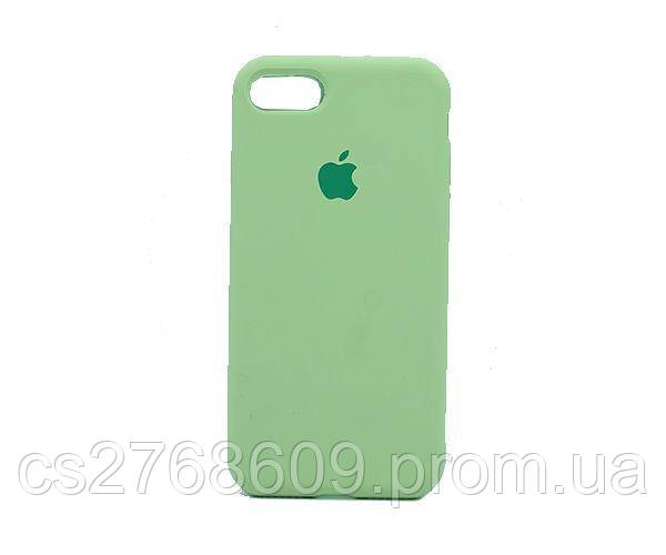 

Чехол силікон "Silicone Case Original" iPhone 7, iPhone 8 зелений закритий низ