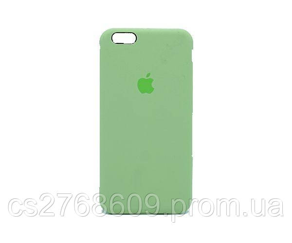 

Чехол силікон "Silicone Case Original" iPhone 6 Plus зелений закритий низ