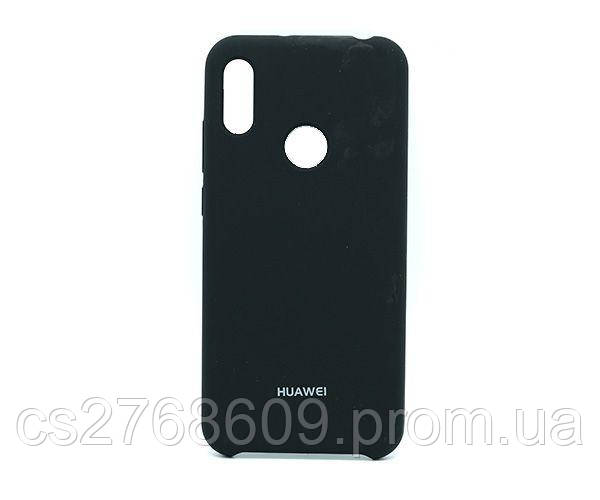 

Чехол силікон "Silicone Case Original" Huawei Y6 2019, Honor 8A чорний