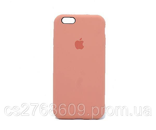 

Чехол силікон "Silicone Case Original" iPhone 6 персиковий закритий низ