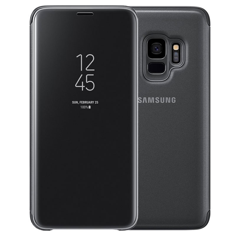 

Чехол-книжка Clear View Standing Cover для Samsung Galaxy S9 Черный