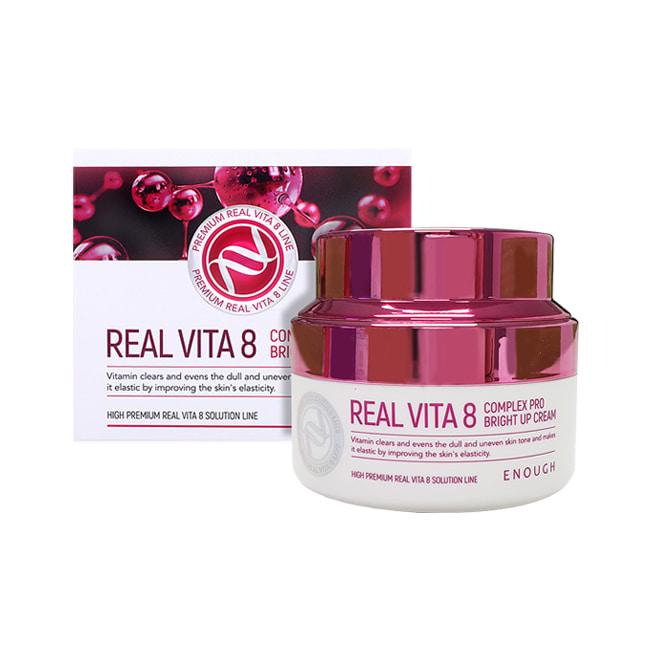 

Витаминный крем для лица Enough Real Vita 8 complex Pro Bright Up cream 50мл (EN0129)