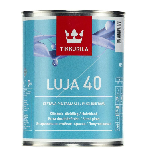 

Tikkurila Luja 40 0.9l, Белый