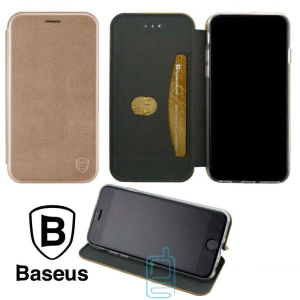 

Чехол-книжка Baseus Premium Edge Xiaomi Mi A3, Mi CC9E розово-золотистый, Розовый|золотистый
