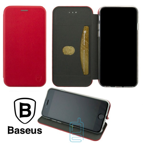 

Чехол-книжка Baseus Premium Edge Huawei Y7 2019 красный