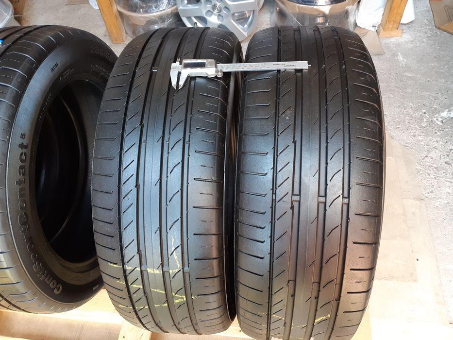 

Пара летних шин Continental ContiSportContact 5 235/55 R19.