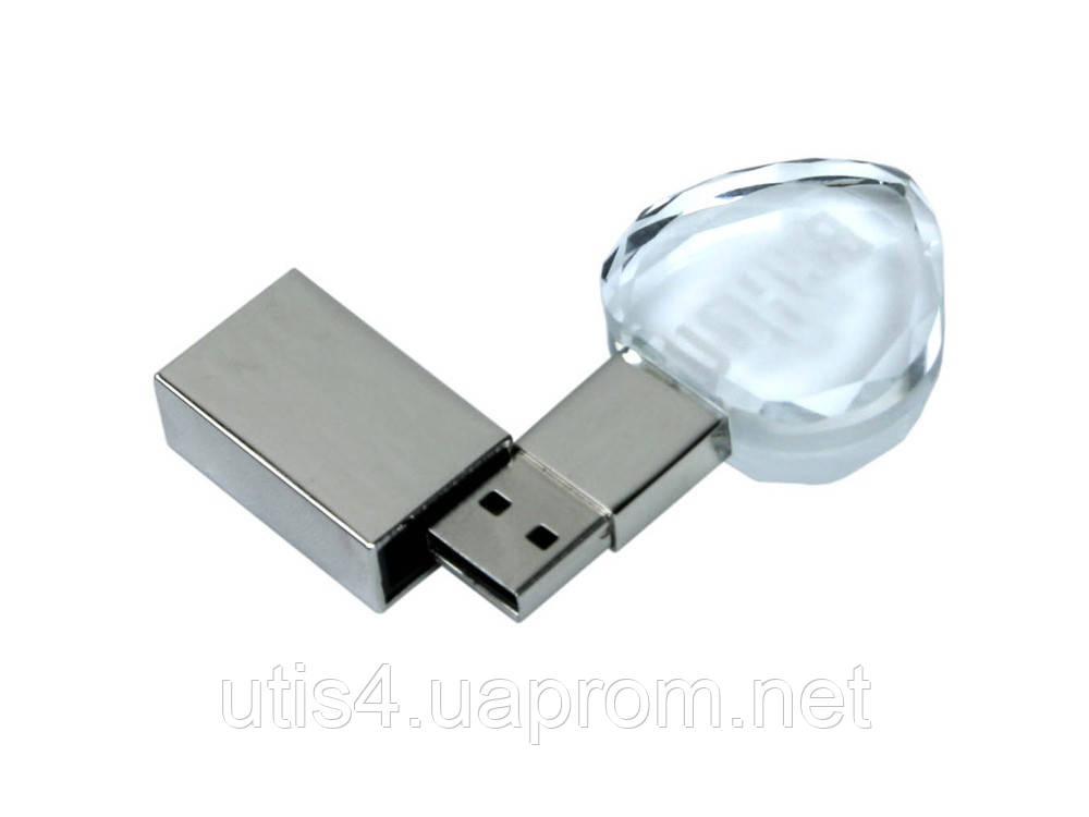 

USB-флешка на 32 Гб под гравировку 3D логотипа, красный