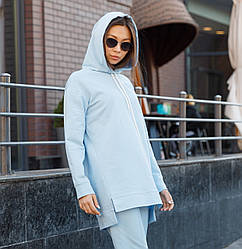 Худі жіноче блакитне Шива (Sheeva) від бренду ТУР розмір S,M,L,XL