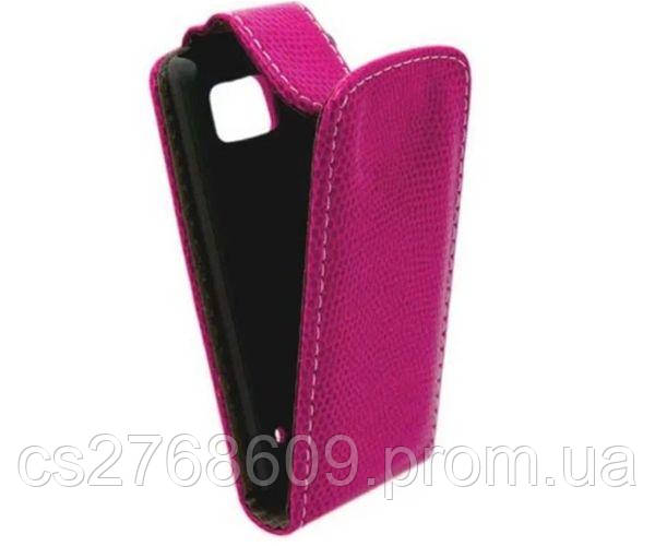 

Чехол книжка "Croco Case" Nokia 205 pожевий