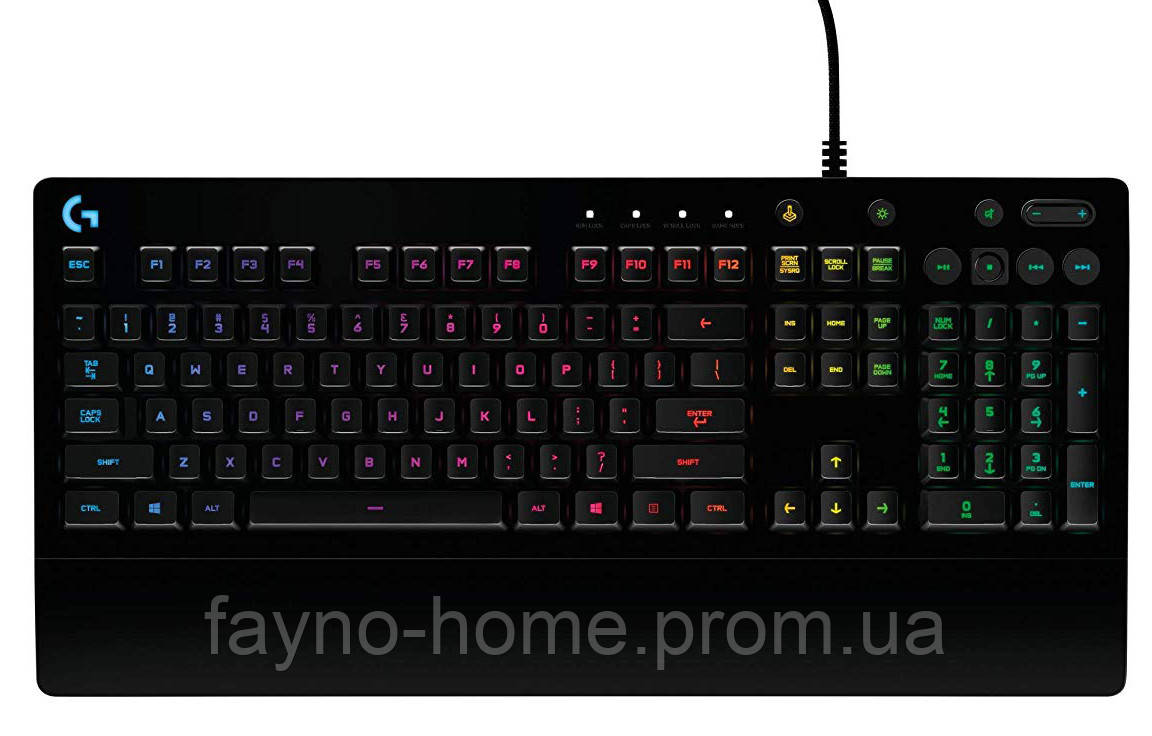 

Клавіатура Logitech Gaming Keyboard G213 Prodigy (6356514)