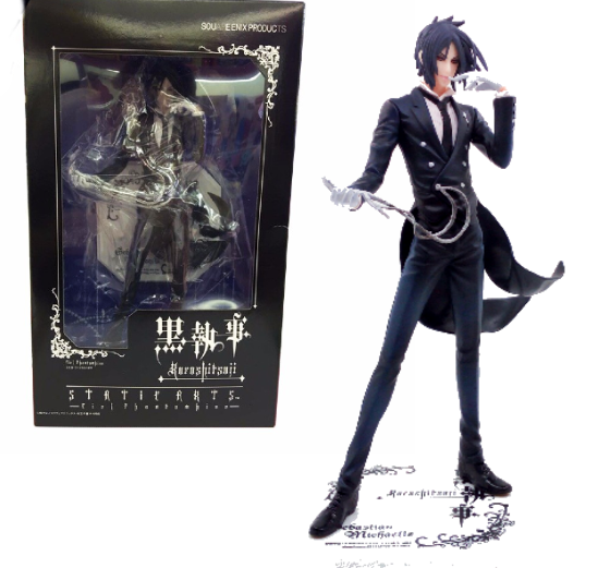 

Фигурка Тёмный дворецкий Себастьян Михаэлис Black Butler Sebastian Michaelis 22 см ВВ 27,012