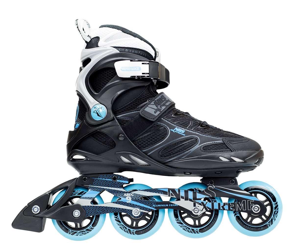 

Роликовые коньки Nils Extreme NA5003S Size 40 Black-Blue - 227346