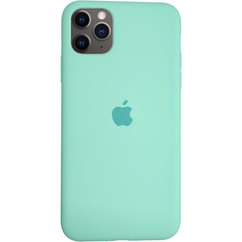 

Чехол Silicone Case для iPhone 11 Pro силиконовый, Ice Sea Blue, Бирюзовый