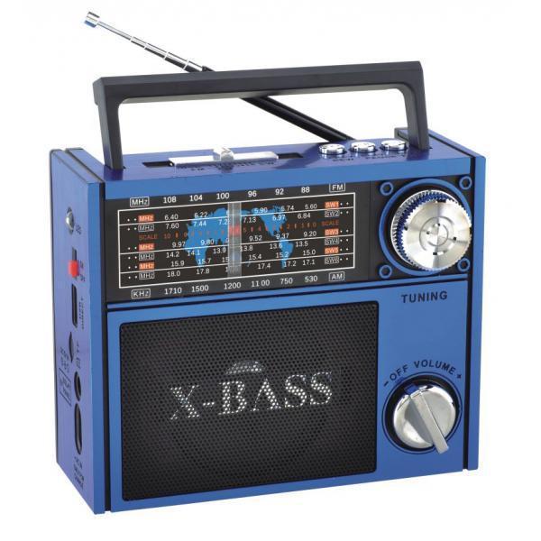Радиоприемник колонка MP3 Golon RX-201 Blue