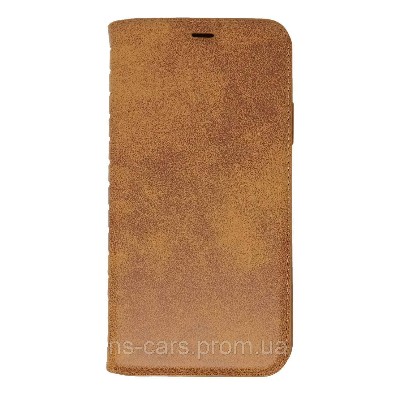 

Чехол книжка Avantis Leather Folio для Apple iPhone X / XS коричневый